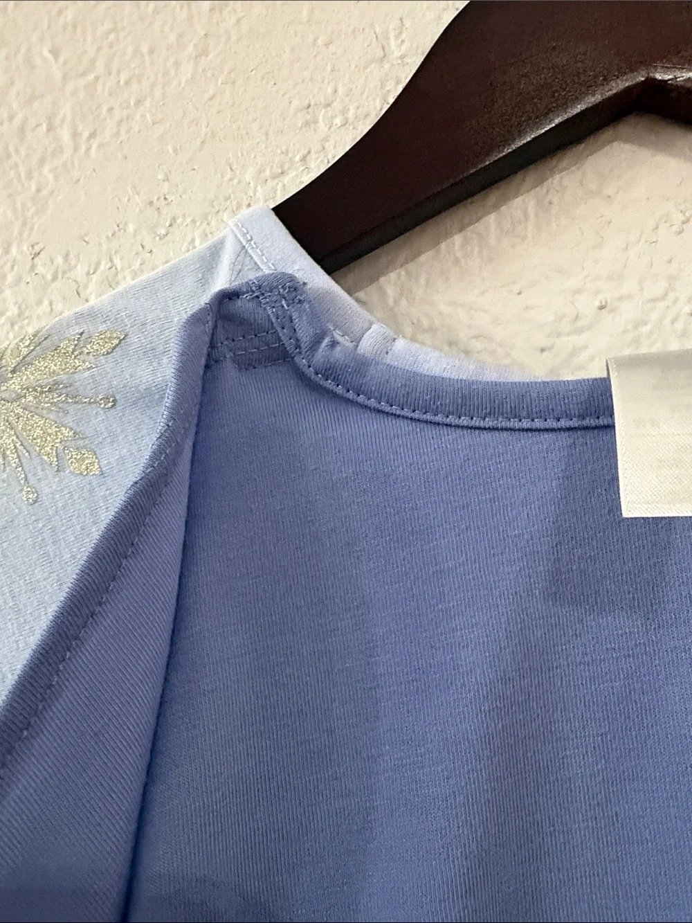 GAP Light Blue & Periwinkle Long Sleeve Girls Dress Top